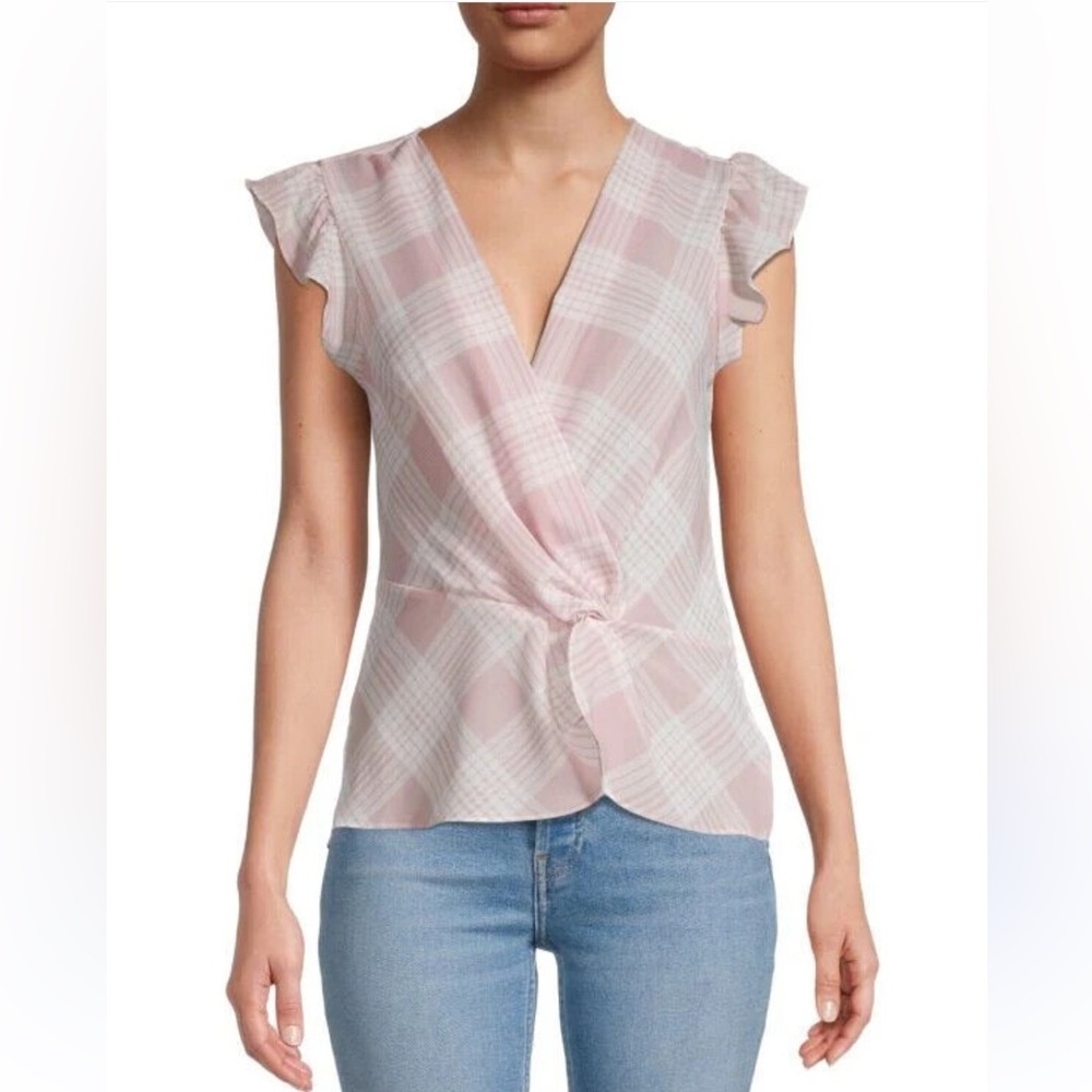 Laundry by Shelli Segal Women’s Front Teist Top Size M
